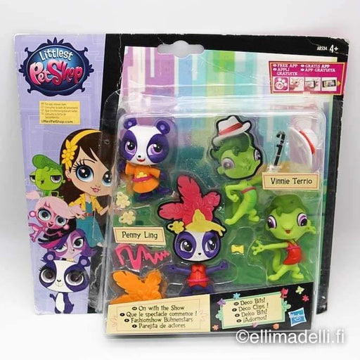 Littlest Petshop Vinnie #3691 ja Penny Ling Panda #3691 -