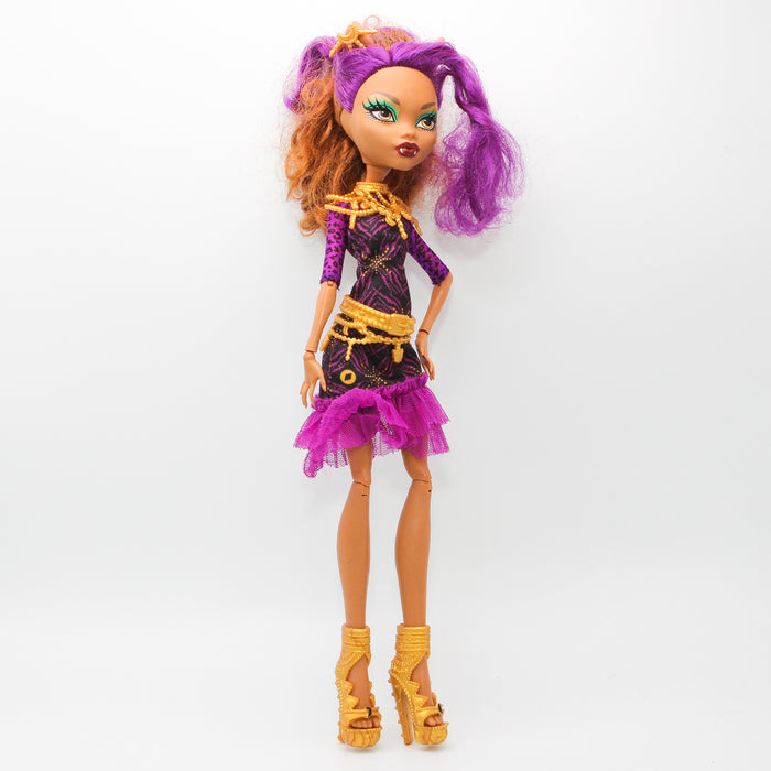 Monster High Clawdeen Wolf Frights Camera Action -nukke - Second Hand