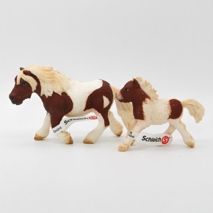 Schleich 13297 Shetlanninponi ja 13608 varsa