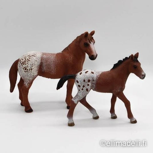 Schleich Appaloosa Tamma ja varsa - Schleich second hand